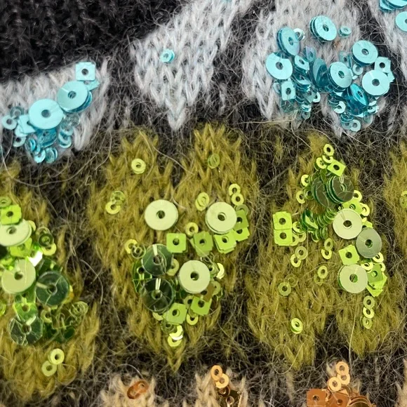 Marc Jacobs Hearts and Sequin Embellished Cardigan - Picture 8 of 14